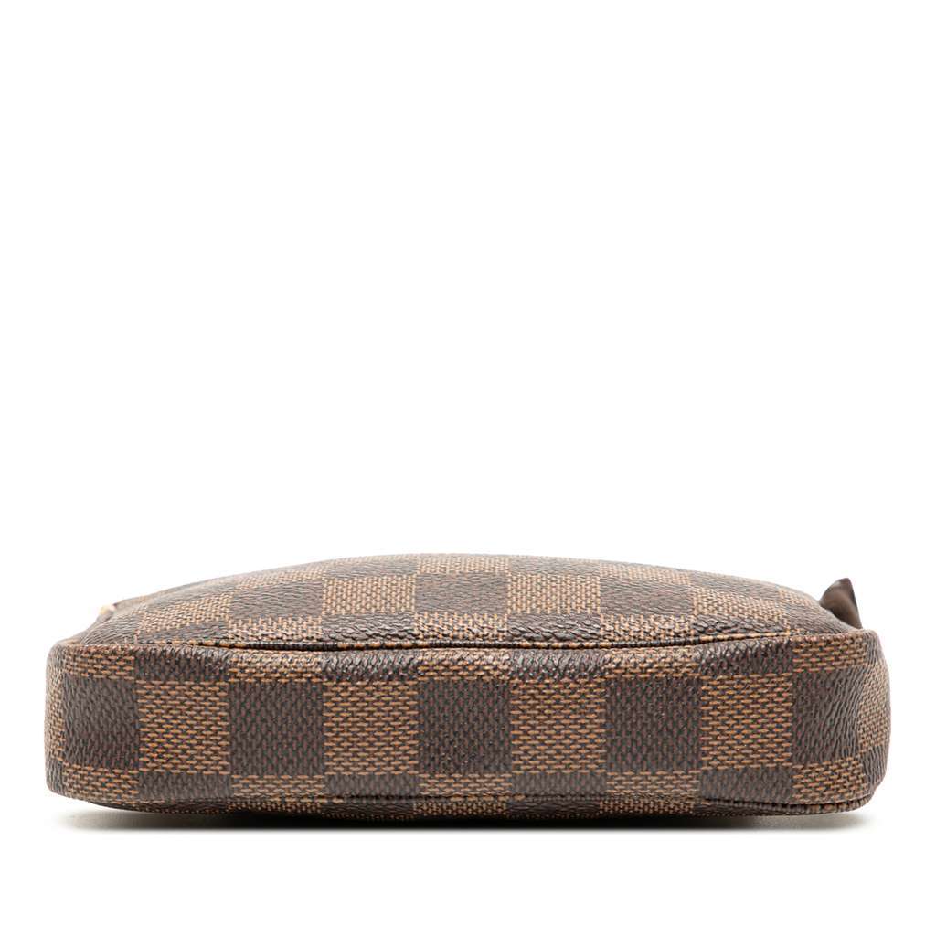 Louis Vuitton Damier Ebene Mini Pochette Accessoires Brown Very good - Inside View