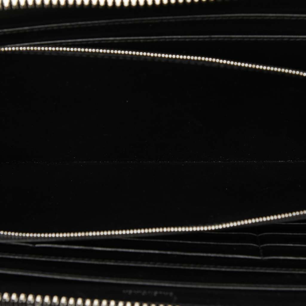 Balenciaga Leather Leash Clutch Black Leather Very good - Model View