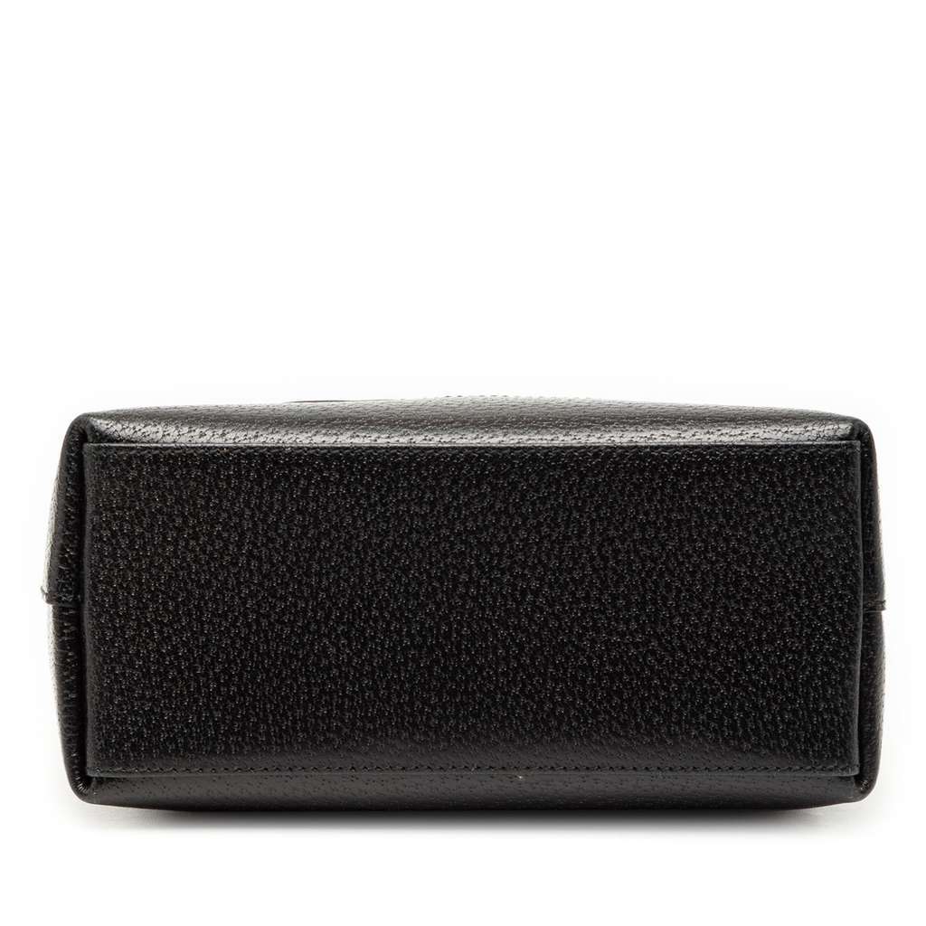 Gucci Canvas Jackie Shoulder Bag Black Canvas Very good - Inside View