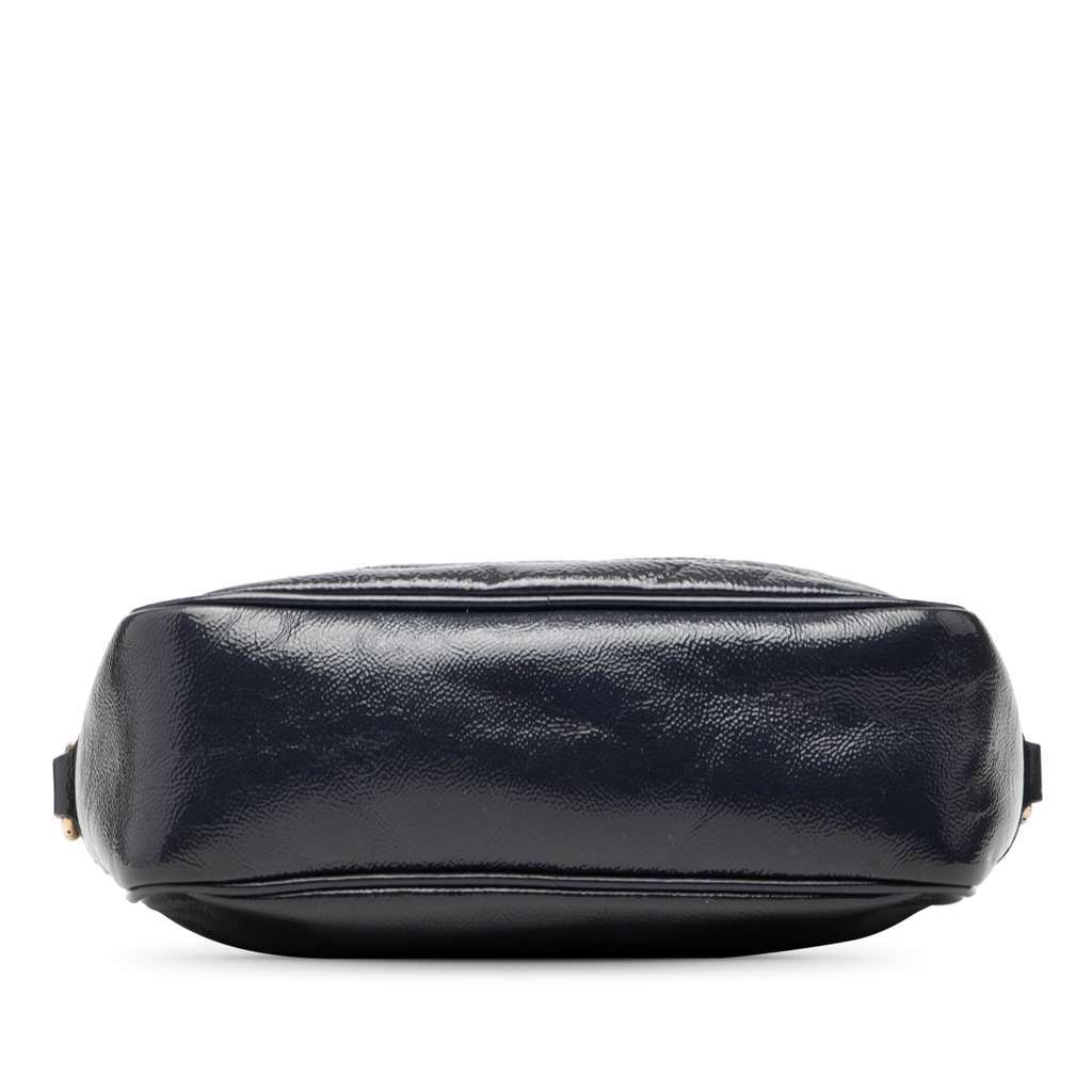 Gucci Patent Soho Disco Crossbody Blue Leather Good condition - Inside View