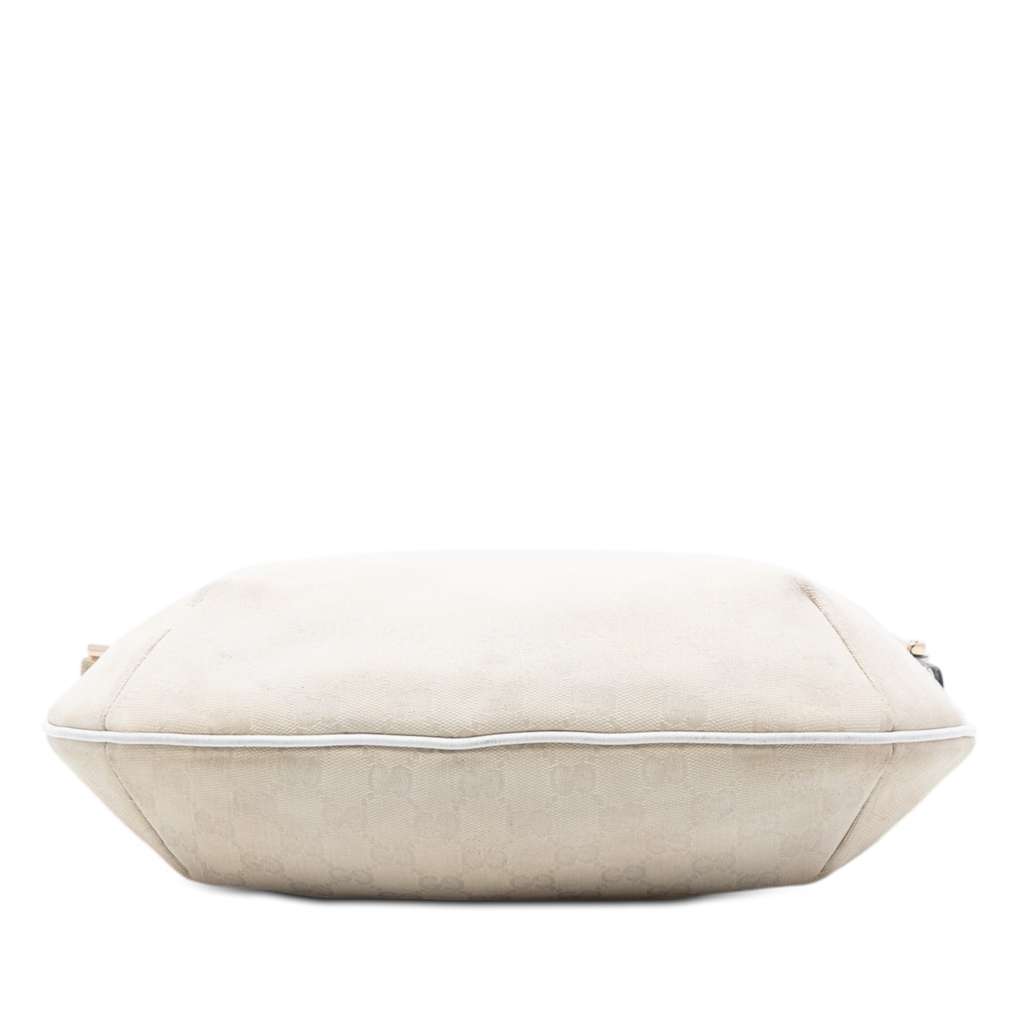 Gucci GG Canvas Web Crossbody White Canvas Very good condition - Inside View