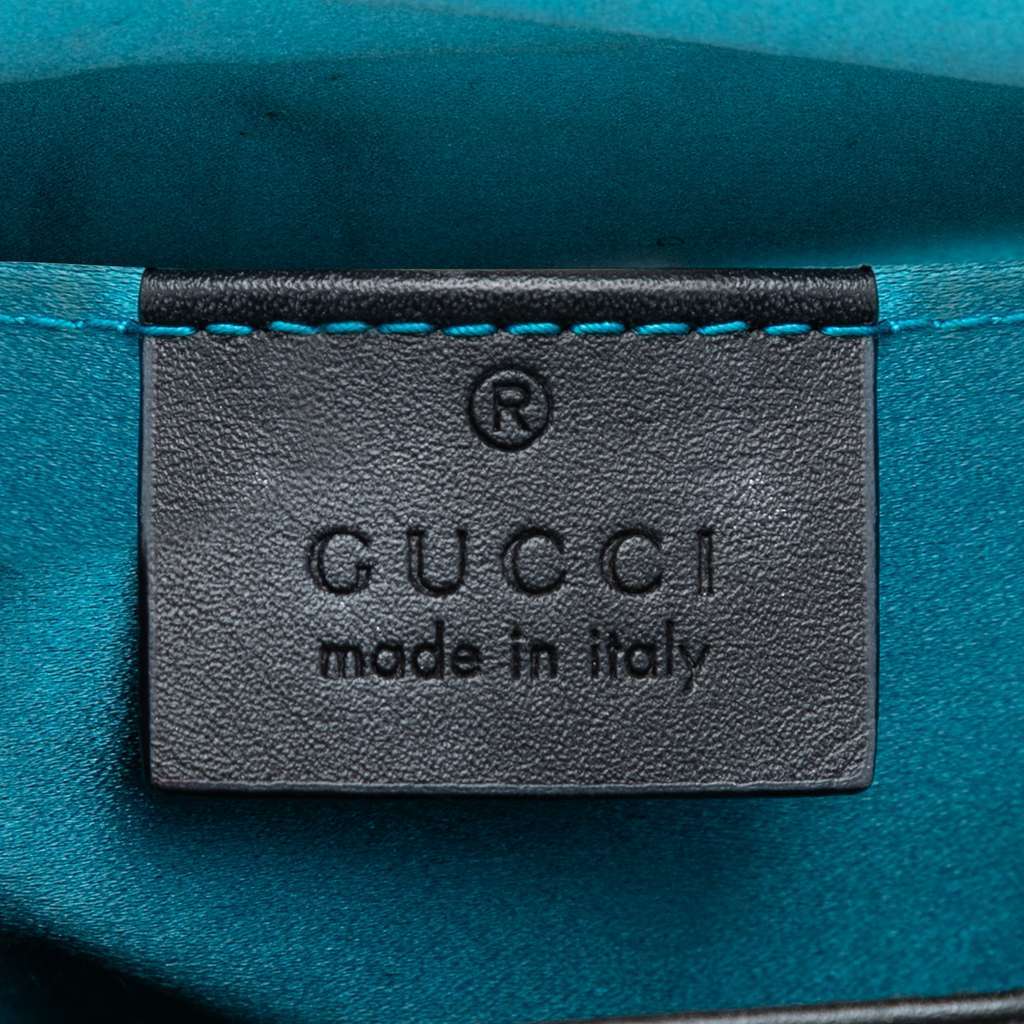 Gucci Small Suede Ophidia Chain Crossbody Red Leather Very good condition - Box View