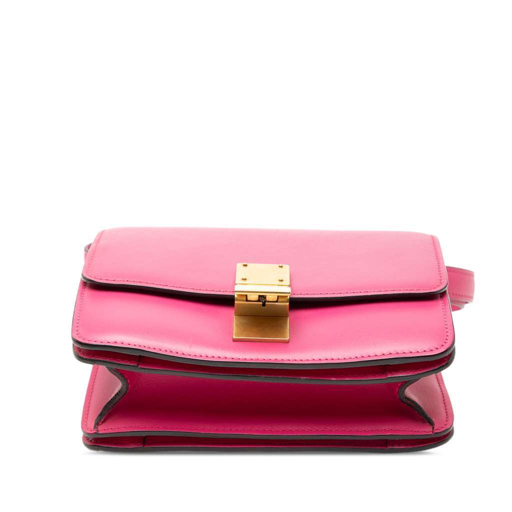 Celine Small Calfskin Classic Box Pink Leather Very good condition - Inside View