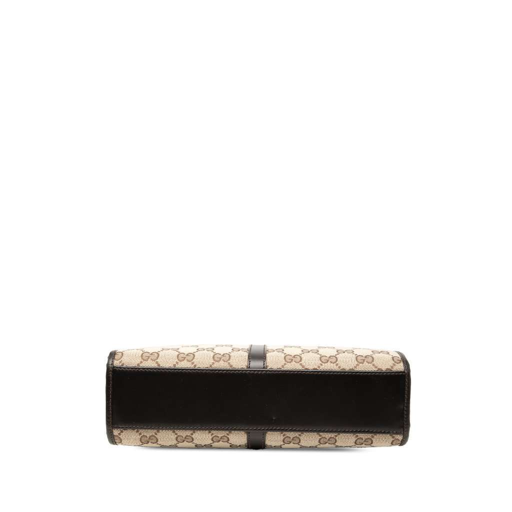 Gucci GG Canvas Jackie Handbag Brown Canvas Very good - Inside View