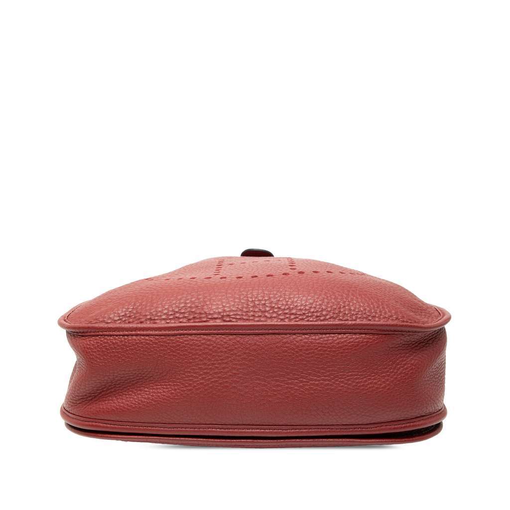 Hermès Clemence Evelyne III 29 Red Leather Very good condition - Inside View