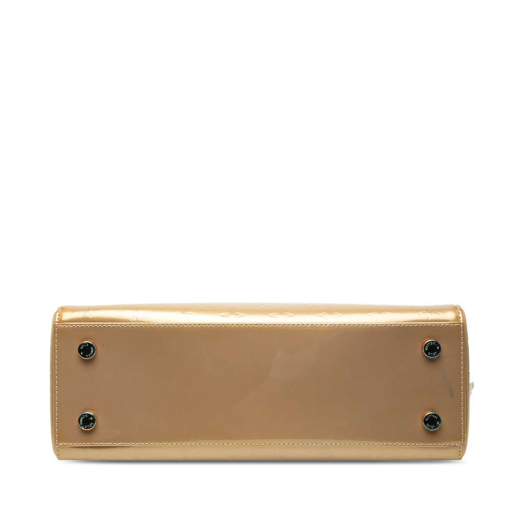 Louis Vuitton Monogram Vernis Brea MM Gold Leather Very good condition - Inside View