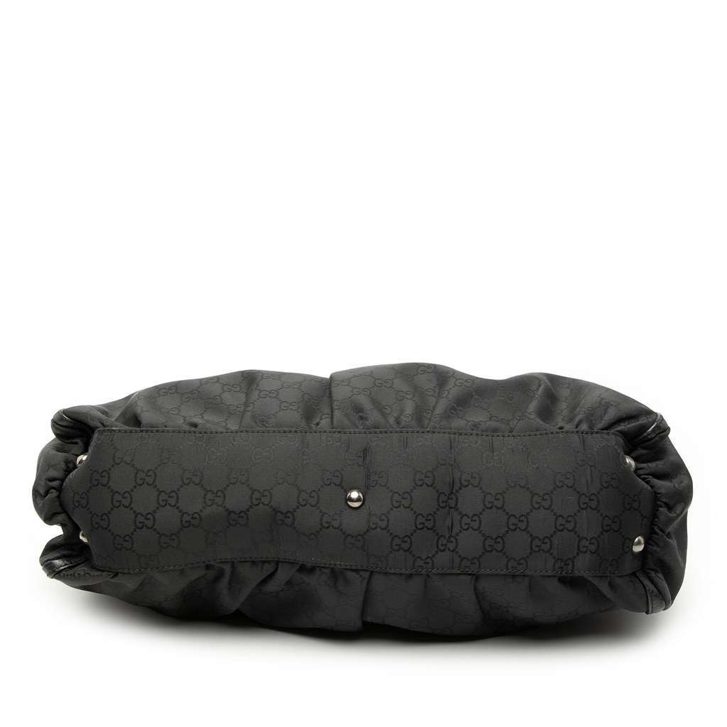 Gucci Large GG Nylon Abbey D Ring Tote Black Very good condition - Inside View