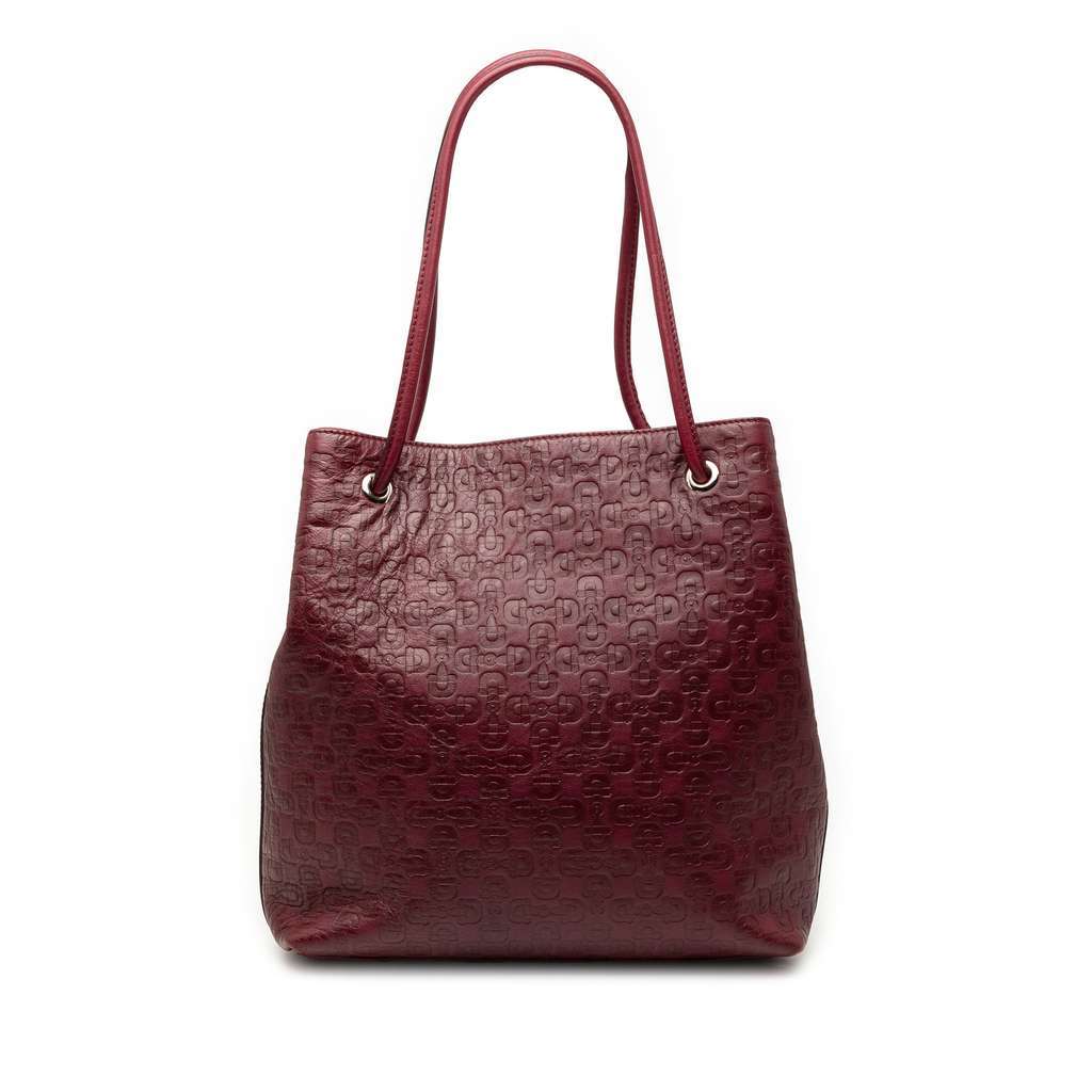 Gucci Horsebit Leather Gifford Tote Red Leather Very good - Front View