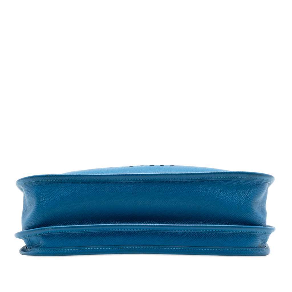 Hermès Epsom Evelyne III 29 Blue Leather Very good condition - Inside View