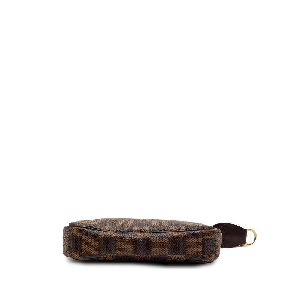 Louis Vuitton Damier Ebene Mini Pochette Accessoires Brown Very good condition - Inside View