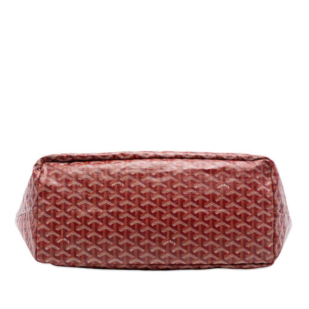 Goyard Goyardine Saint Louis GM Red Canvas Very good - Inside View