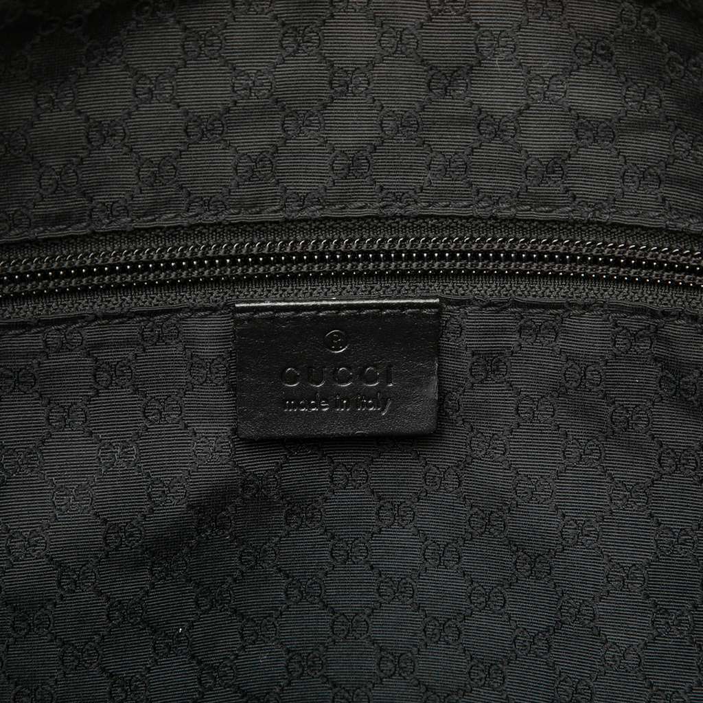 Gucci Nylon Shoulder Bag Black Very good - Box View