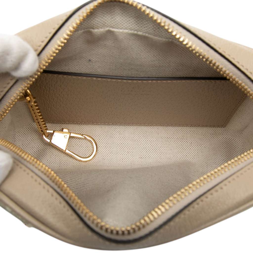 Gucci Mini GG Supreme Ophidia Crossbody Brown Canvas Very good - Model View