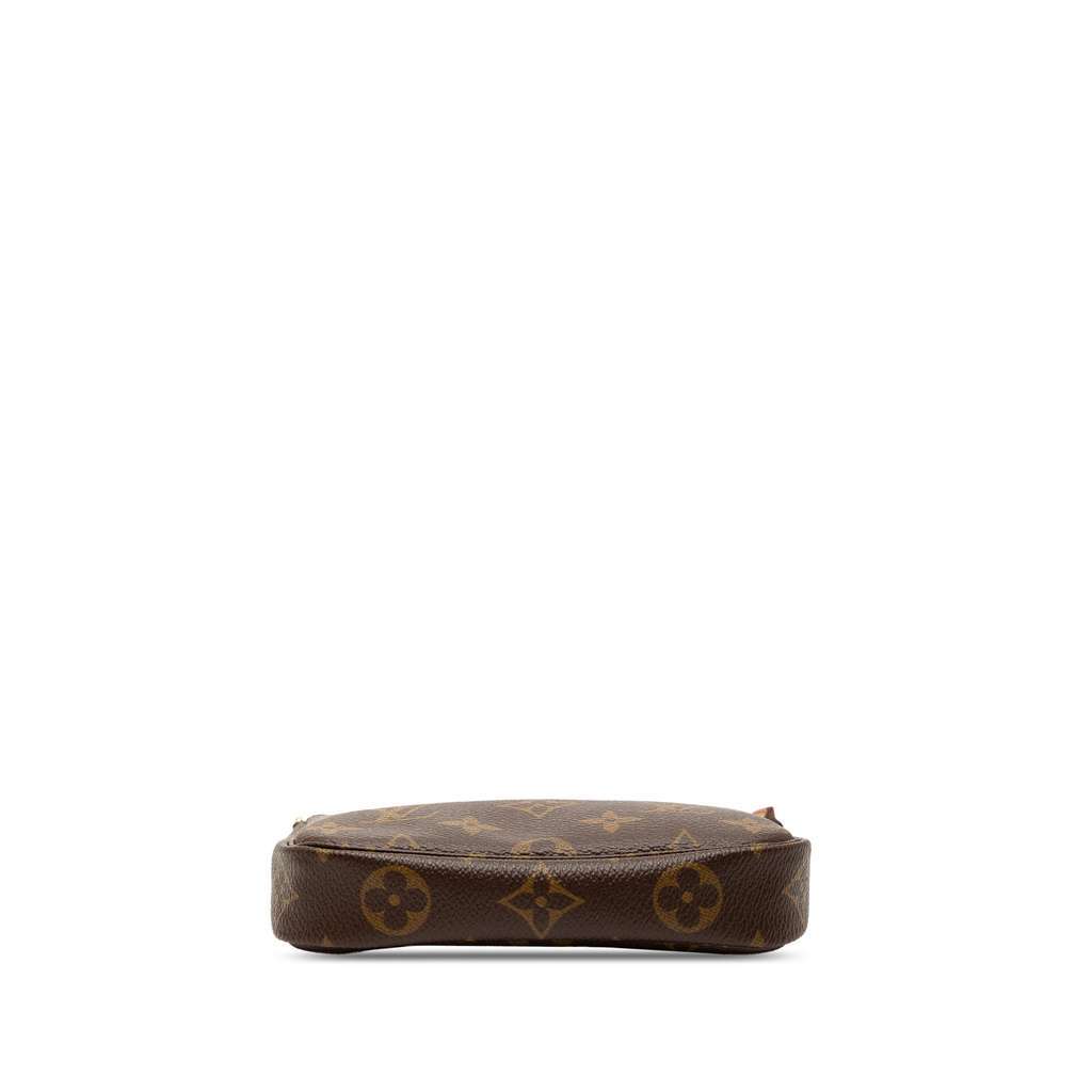 Louis Vuitton Monogram Mini Pochette Accessoires Brown Very good condition - Inside View