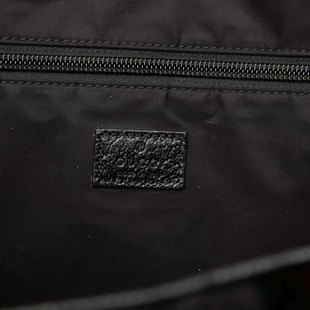 Gucci GG Imprime Web Tote Black Canvas Very good condition - Box View