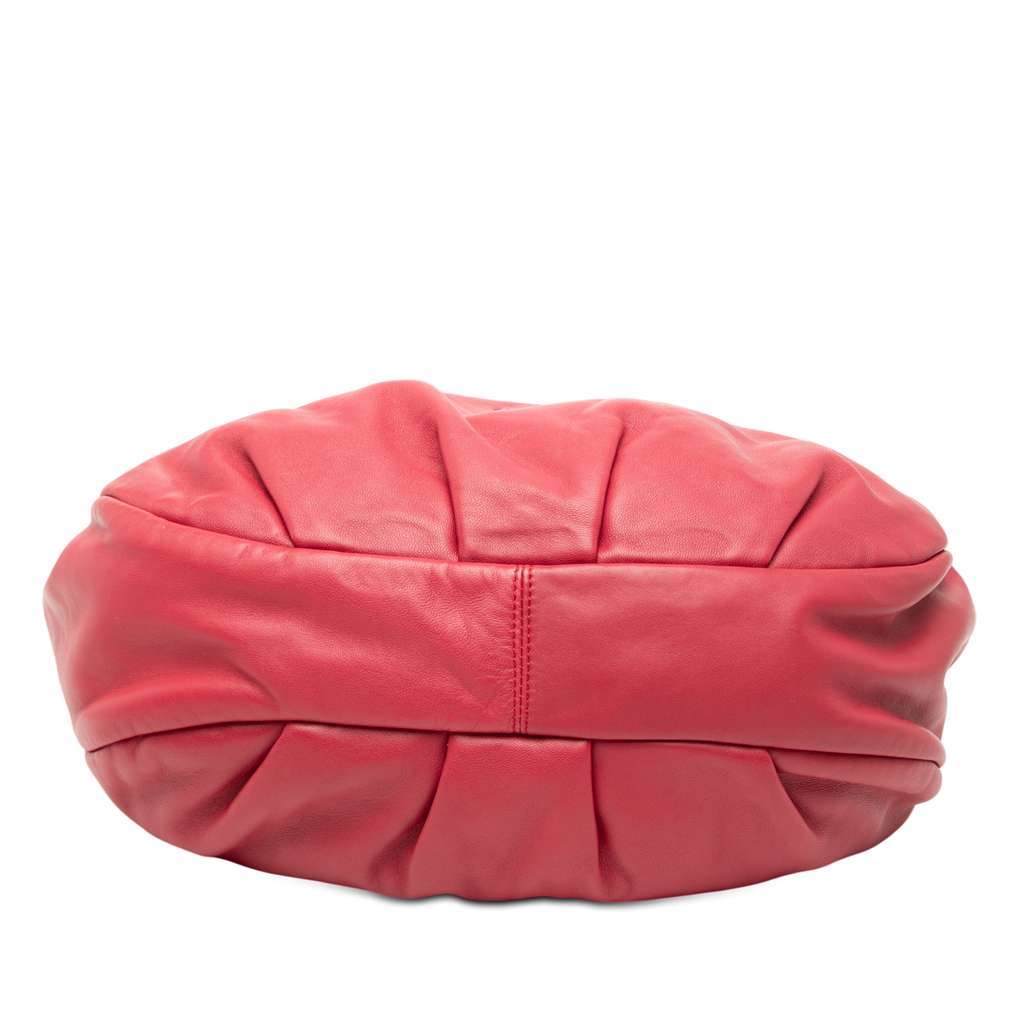 Loewe Nappa Anagram Tassel Hobo Pink Leather Very good condition - Inside View