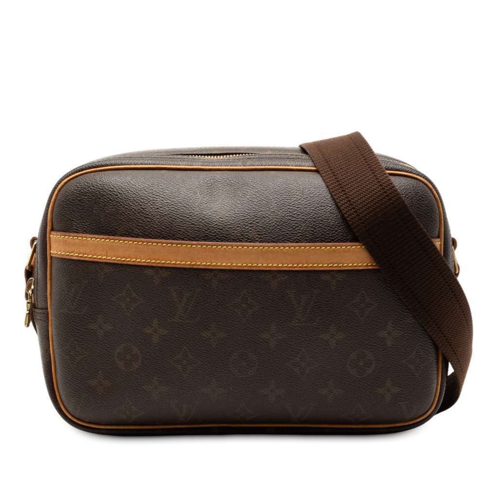 Louis Vuitton Monogram Reporter PM Brown Very good condition - Front View