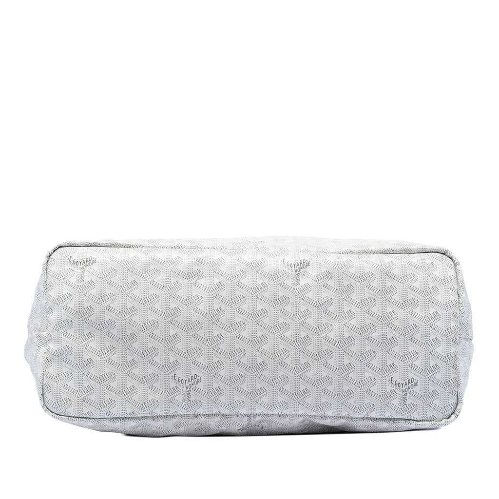 Goyard Goyardine Saint Louis PM White Canvas Very good condition - Inside View