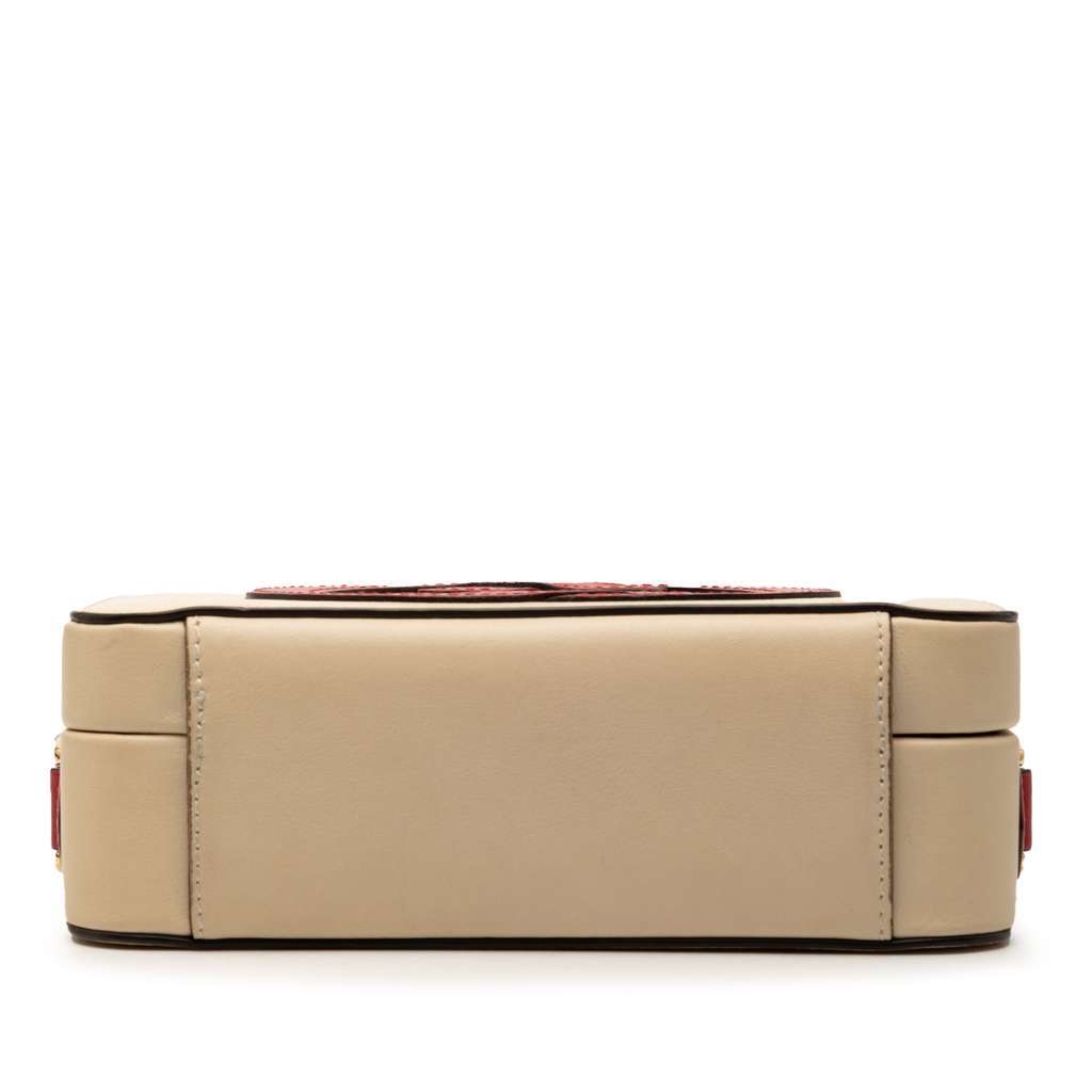 Gucci Leather Interlocking G Crossbody Brown Leather Very good condition - Inside View