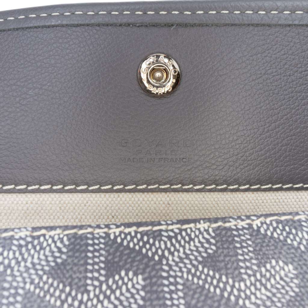 Goyard Goyardine Saint Louis PM Grey Canvas Very good condition - Box View