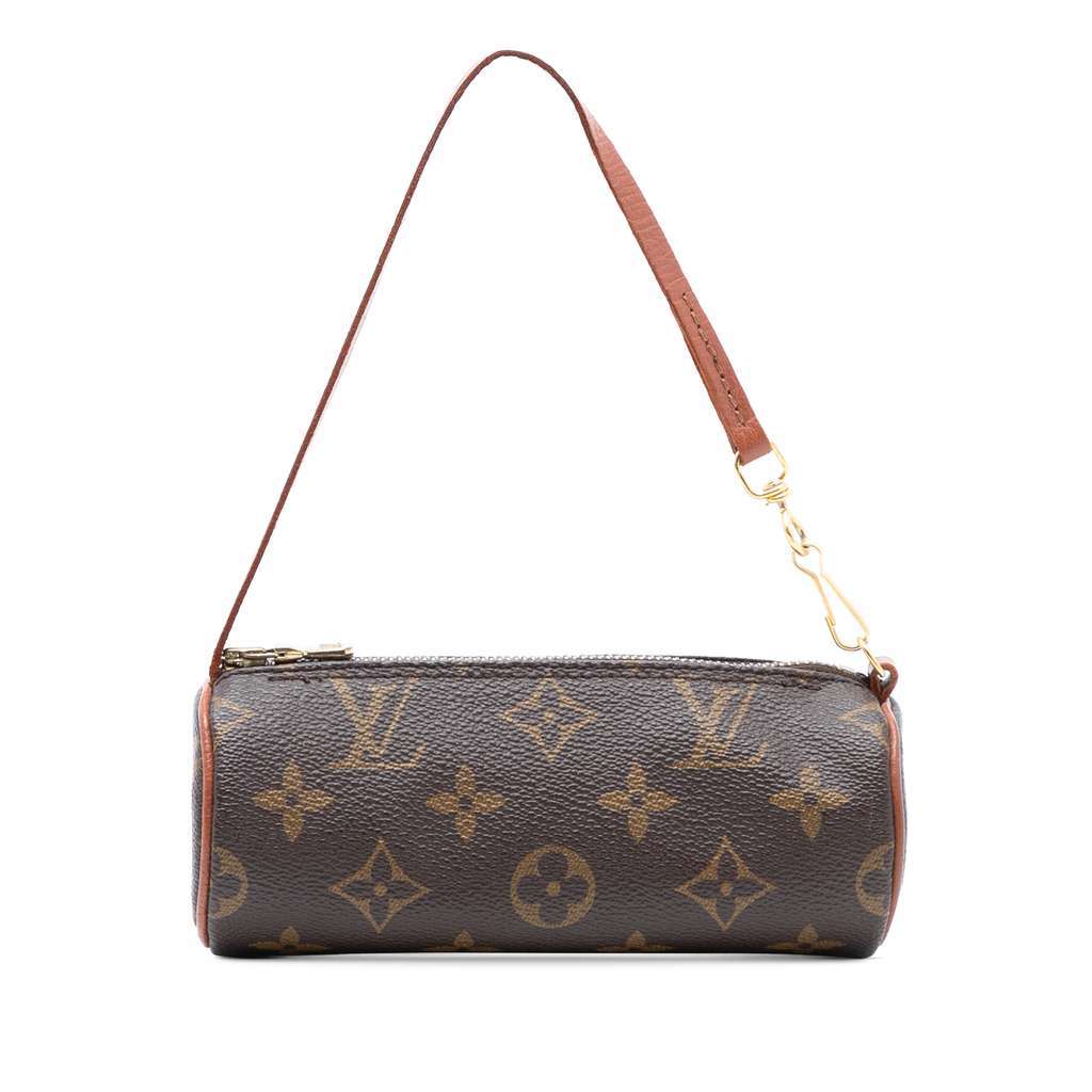 Louis Vuitton Monogram Papillon Pochette Brown Very good condition - Front View