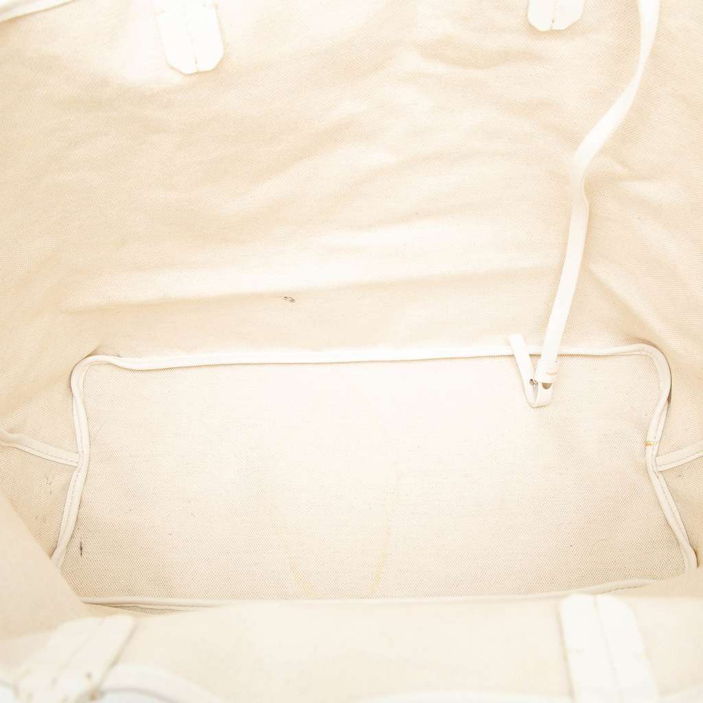 Goyard Goyardine Saint Louis PM White Canvas Very good condition - Model View
