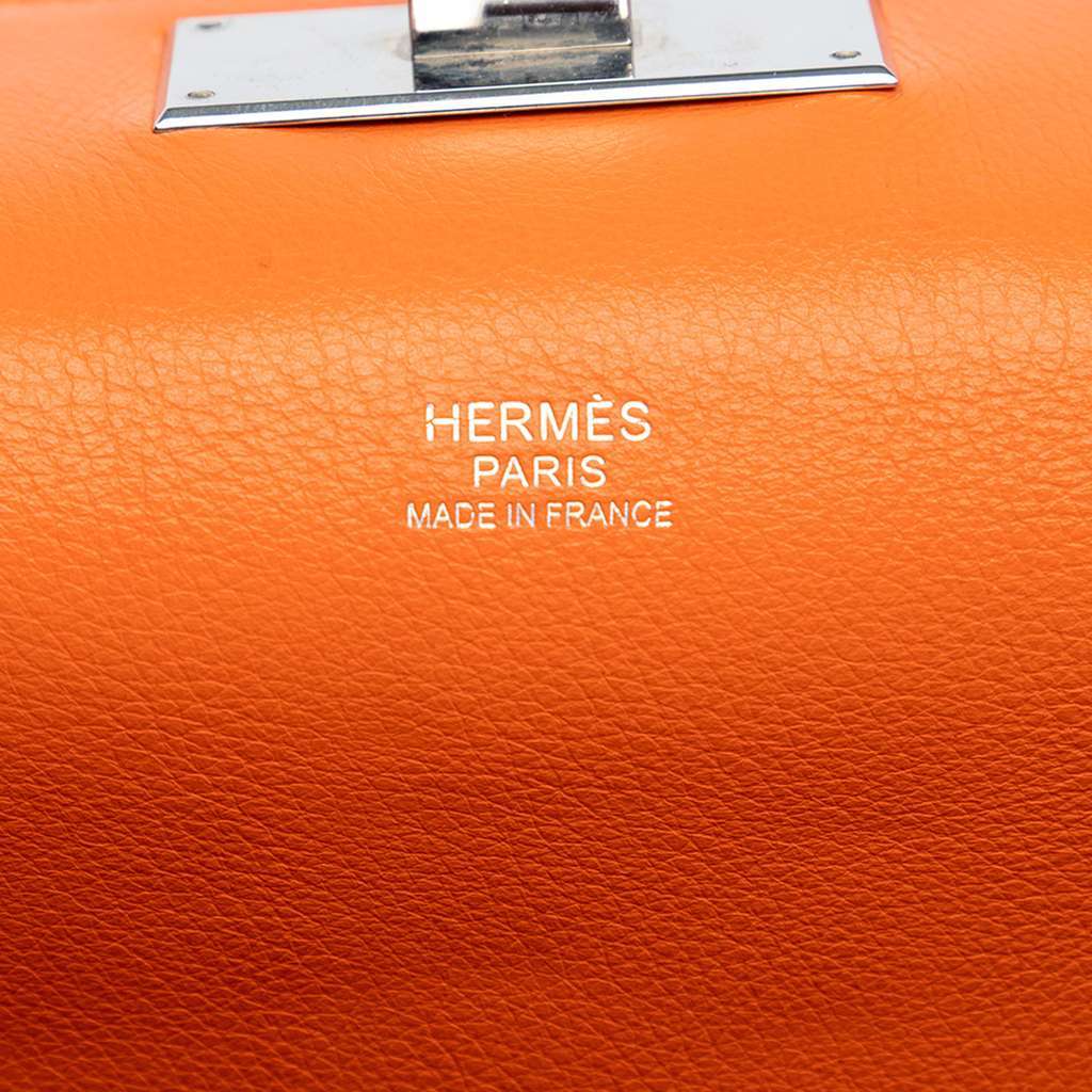 Hermès Swift Toolbox 26 Orange Leather Very good - Box View