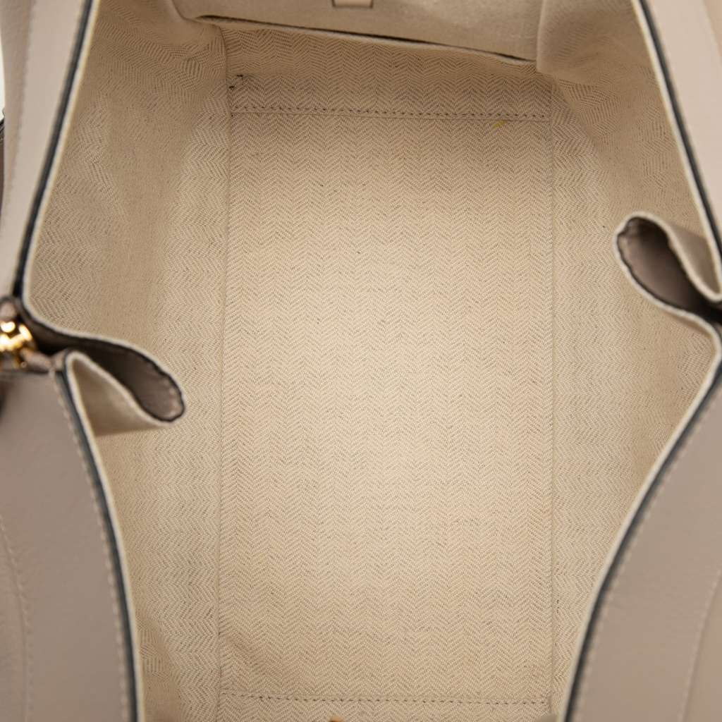 Loewe Small Grained Calfskin Hammock Bag Brown Leather Very good - Model View
