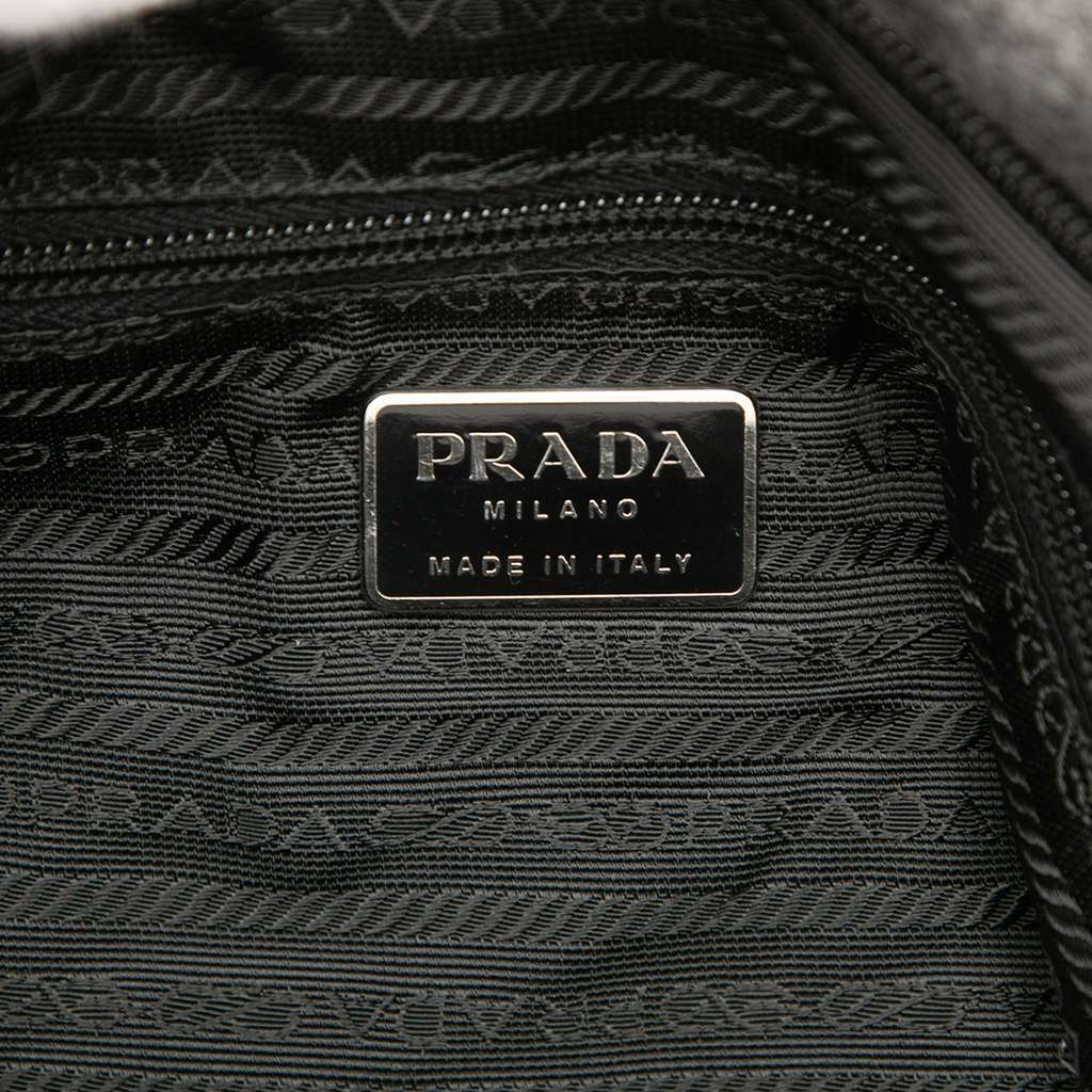 Prada Wool Crossbody Grey Wool Very good condition - Box View