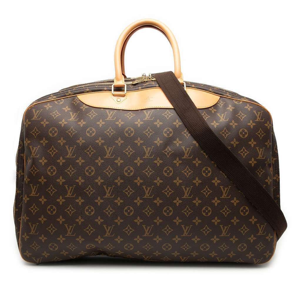 Louis Vuitton Monogram Alize 3 Poches Brown Very good condition - Front View