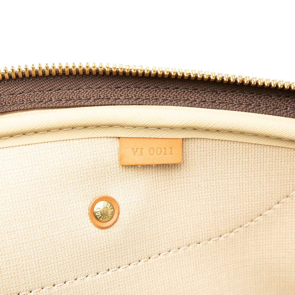Louis Vuitton Monogram Alize 3 Poches Brown Very good condition - Box View