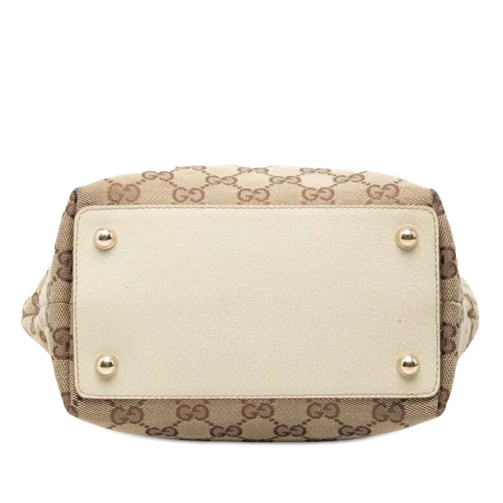 Gucci GG Canvas Eclipse Tote Brown Canvas Very good condition - Inside View