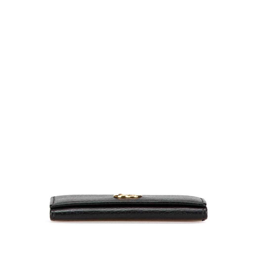 Gucci GG Marmont Leather Small Wallet Black Leather Very good condition - Inside View