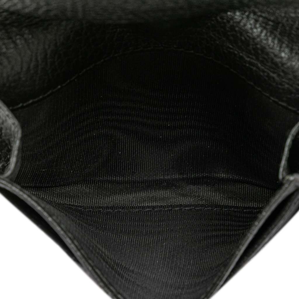 Gucci GG Marmont Leather Small Wallet Black Leather Very good condition - Box View