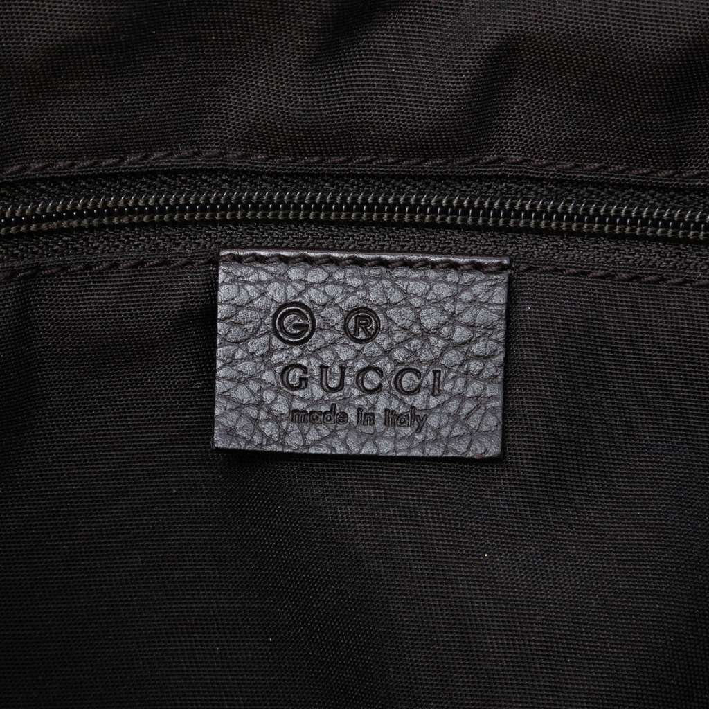 Gucci GG Crystal Abbey D Ring Crossbody Brown Canvas Very good condition - Box View