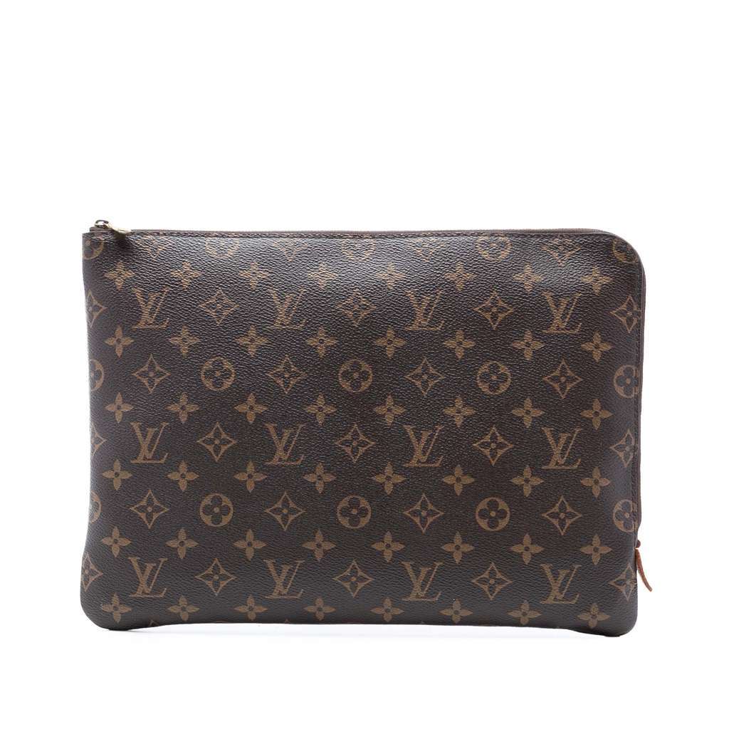 Louis Vuitton Monogram Etui Voyage MM Brown Very good condition - Front View