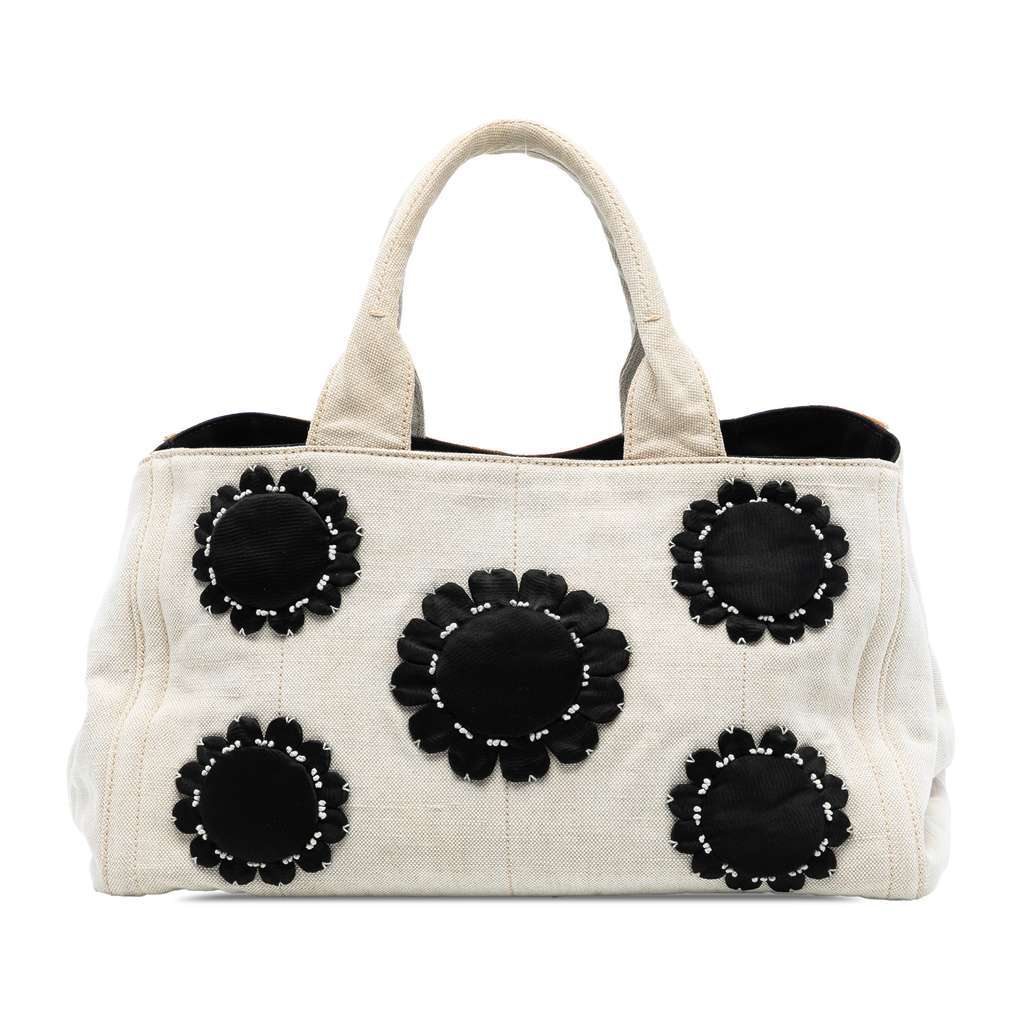 Prada Canvas Canapa Mistolino Tote Brown Canvas Very good condition - Front View