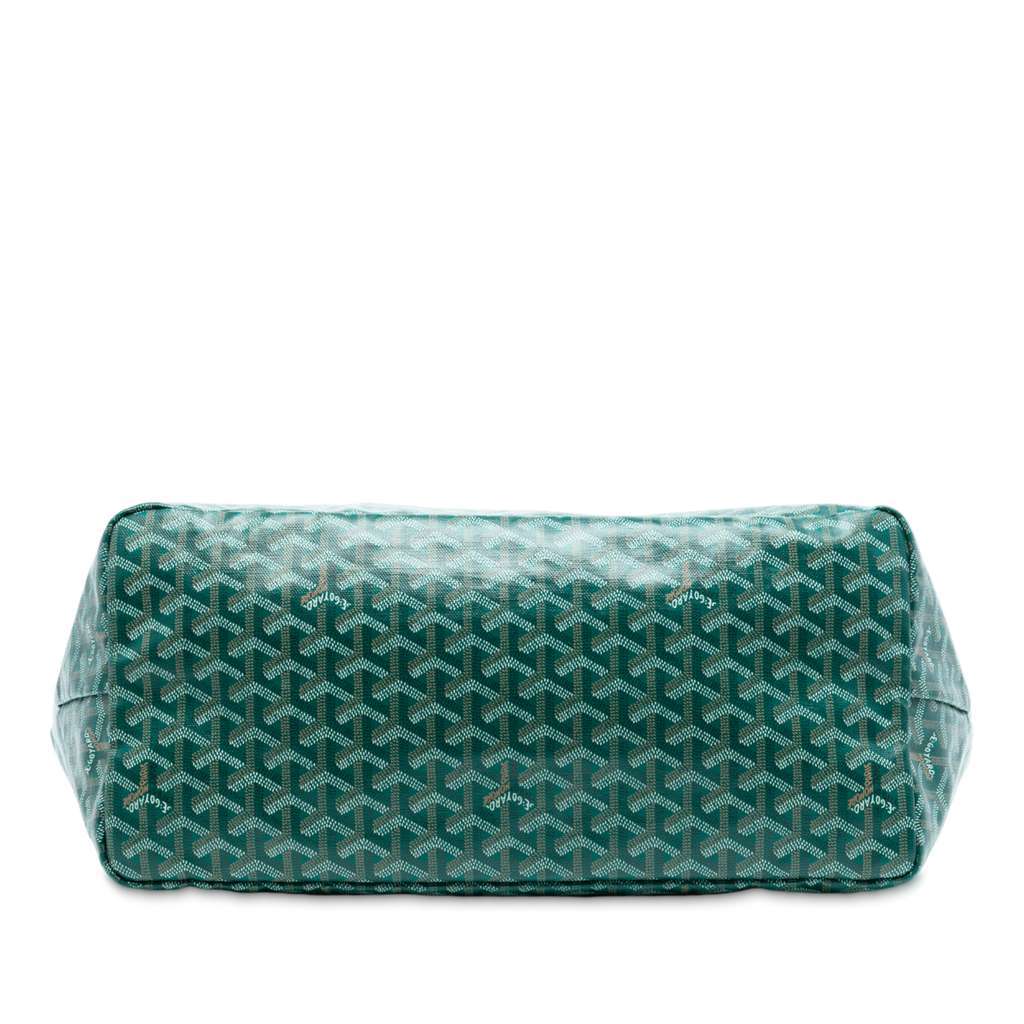 Goyard Goyardine Saint Louis GM Green Canvas Very good condition - Inside View