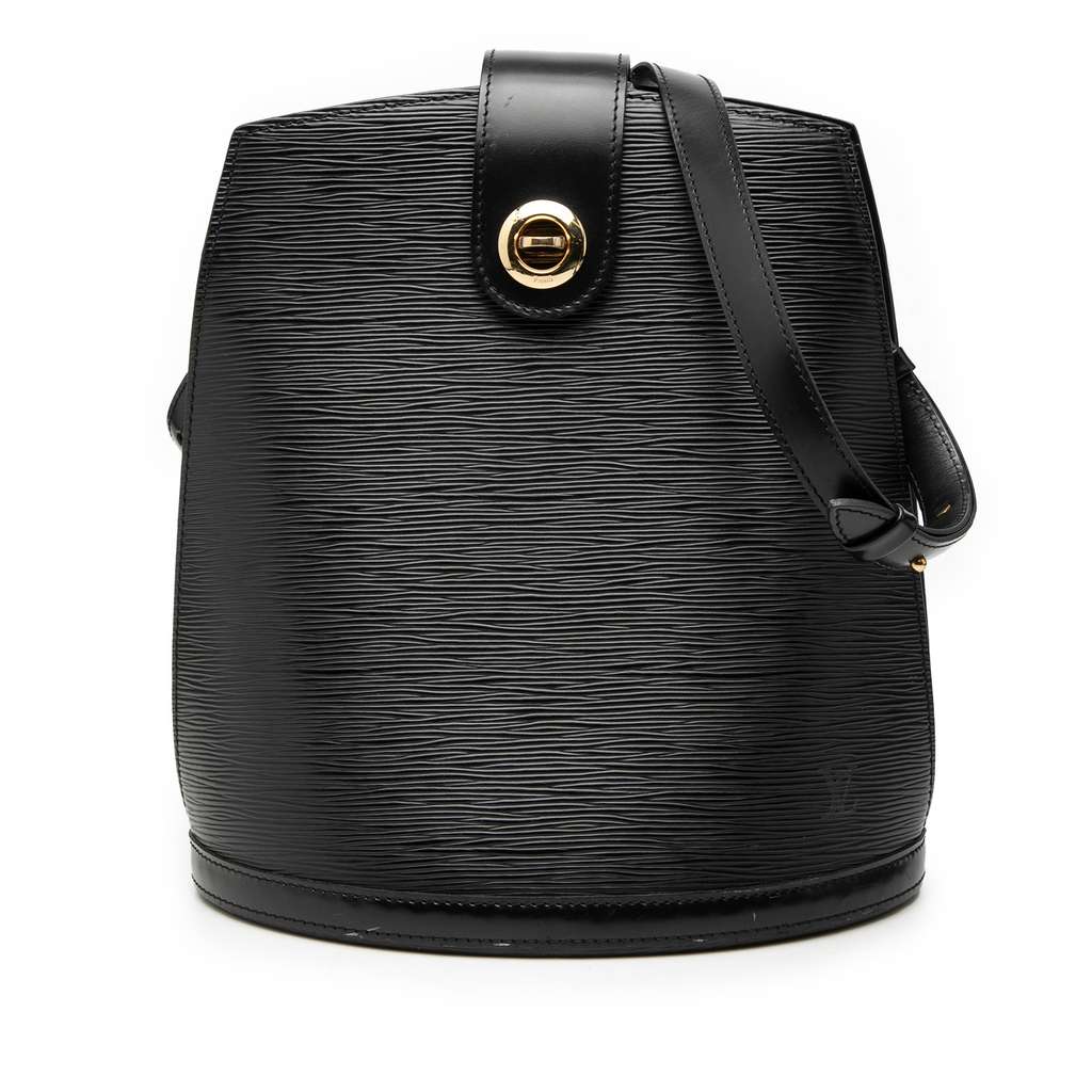 Louis Vuitton Epi Cluny Black Leather Very good condition - Front View