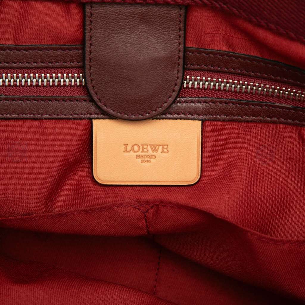Loewe Metallic Leather Tote Brown Leather Very good condition - Box View