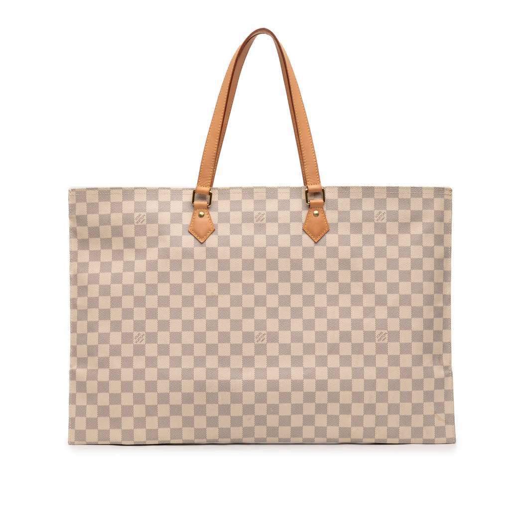 Louis Vuitton Damier Azur All In MM White Very good condition - Front View