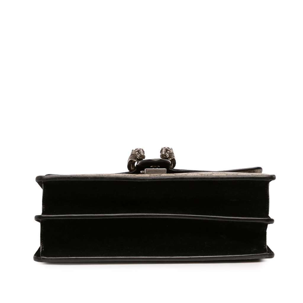 Gucci Medium GG Supreme Dionysus Shoulder Bag Brown Canvas Very good condition - Inside View