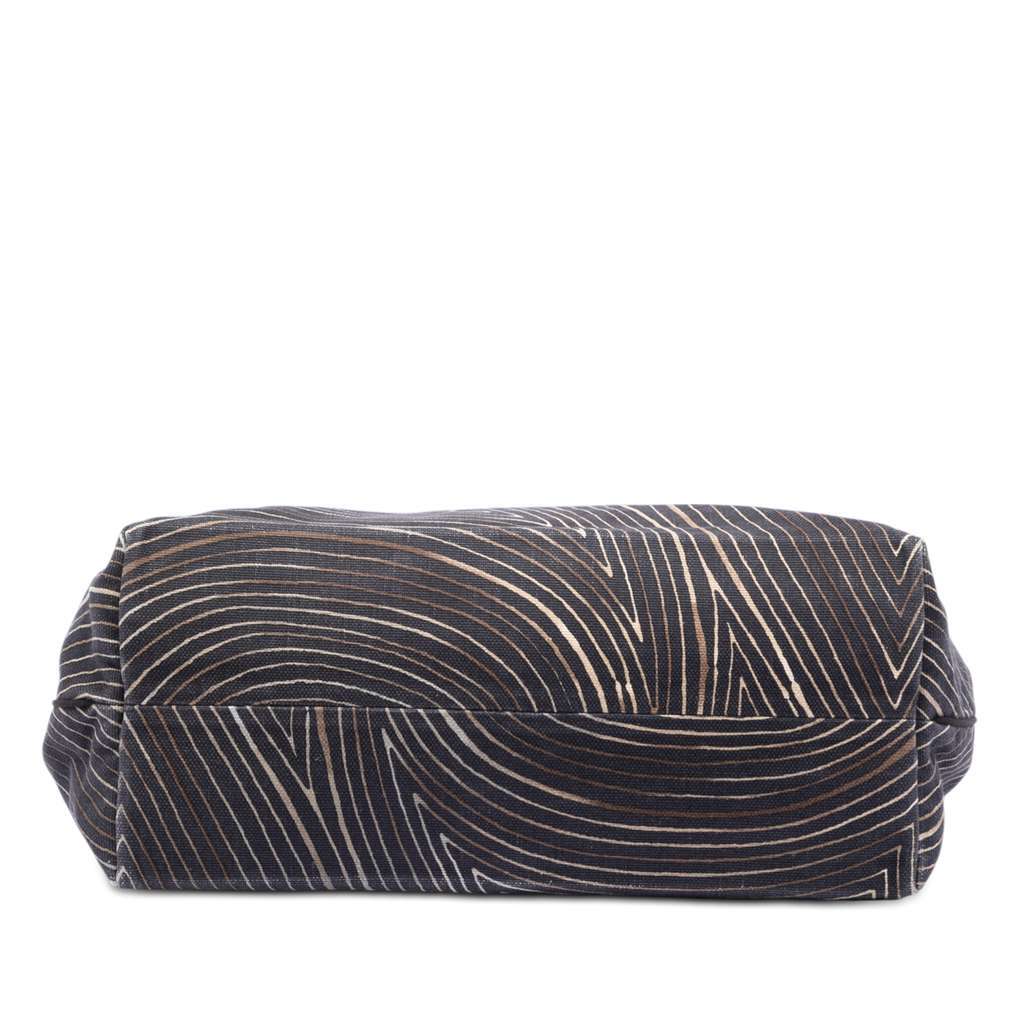 Bottega Veneta Printed Canvas Cabat Tote Brown Canvas Very good condition - Inside View