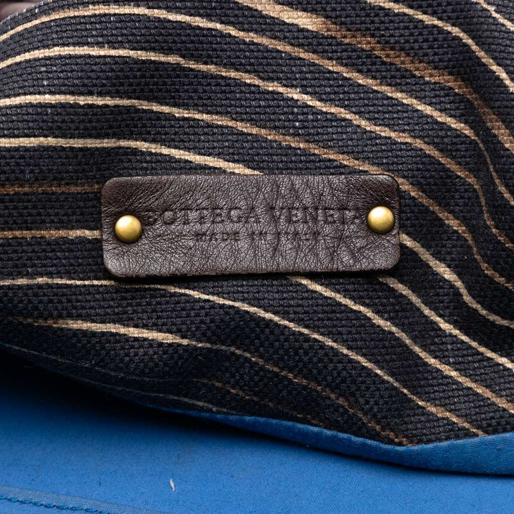Bottega Veneta Printed Canvas Cabat Tote Brown Canvas Very good condition - Box View