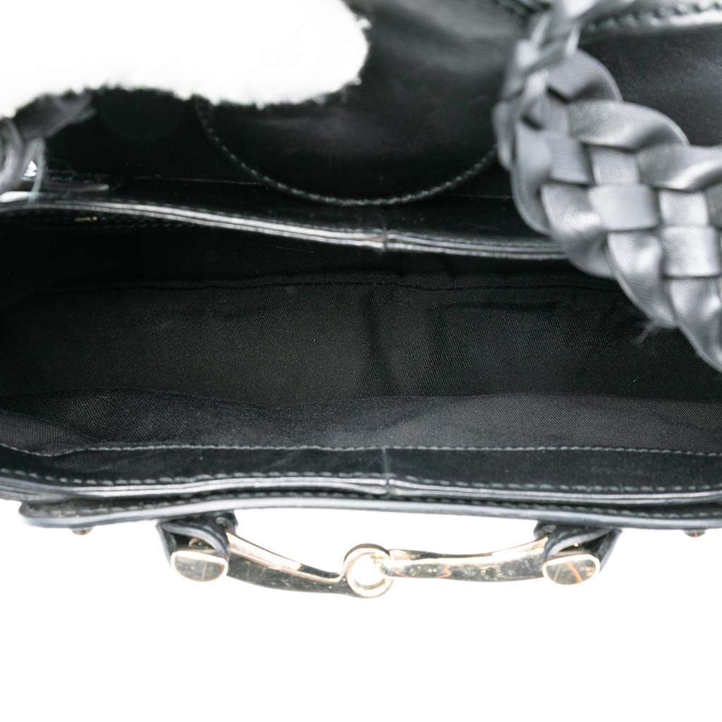 Gucci GG Canvas Horsebit Hobo Black Canvas Very good condition - Model View