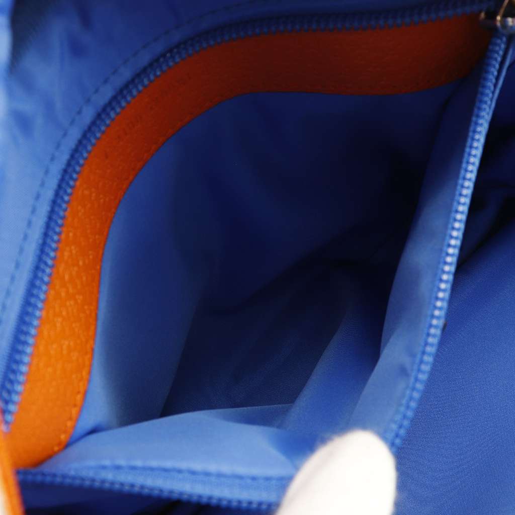 Gucci Small GG Nylon Daypack Backpack Blue Very good condition - Box View