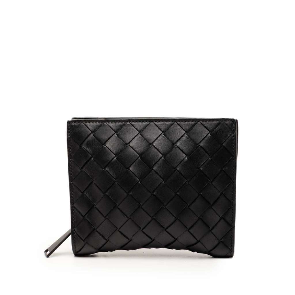 Bottega Veneta Intrecciato Trimmed Nylon Eco Tote Green Very good condition - Box View