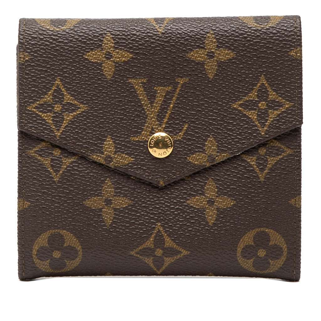 Louis Vuitton Monogram Victorine Wallet Brown Very good condition - Front View