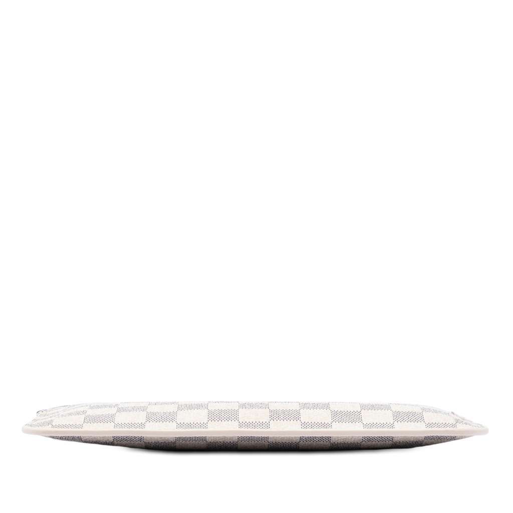 Louis Vuitton Damier Azur Neverfull MM Pouch White Very good condition - Inside View