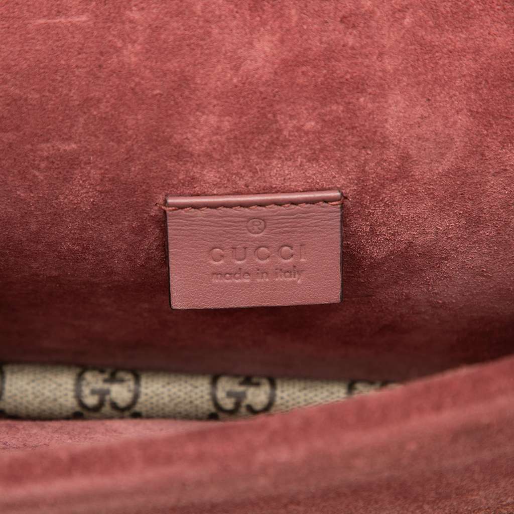 Gucci Small GG Supreme Blooms Dionysus Crossbody Beige Very good condition - Box View
